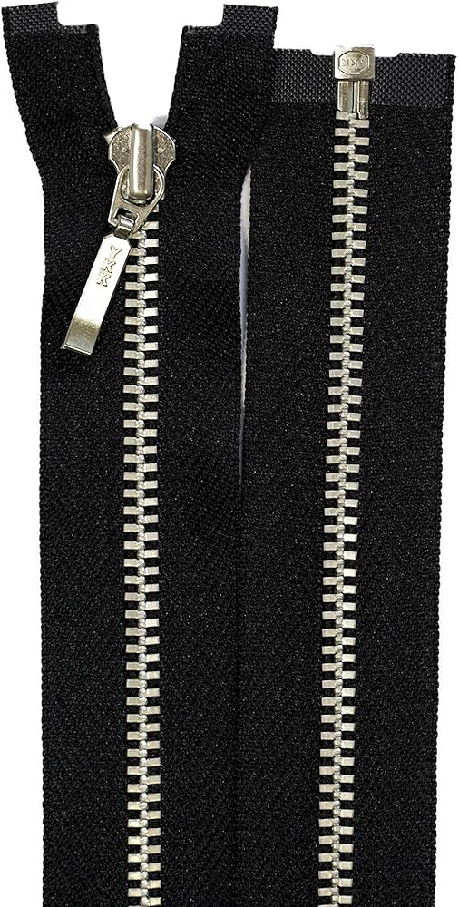 Amazon | YKK NO3 ニッケルオ-プンファスナー 80cm 580 | ファスナー 通販